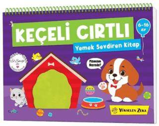 İlk Cırt Cırtlı Keçeli Etkinlik Kitabım Yemek Sevdiren Kitap 6 16 Ay