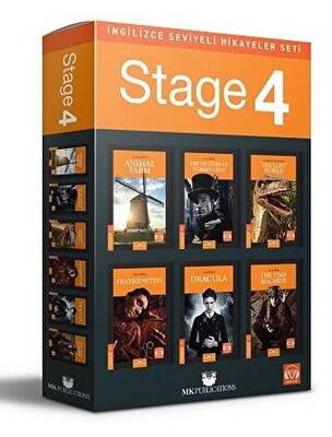 İngilizce Hikaye Seti Stage 4 6 Kitap Takım