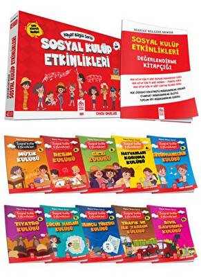 Sosyal Kulüp Etkinlikleri Hikaye Serisi 10 Kitap