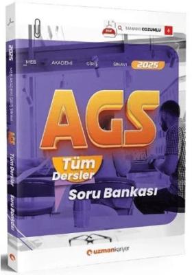Uzman Kariyer Yayınları 2025 MEB AGS Tüm Dersler Soru Bankası Çözümlü