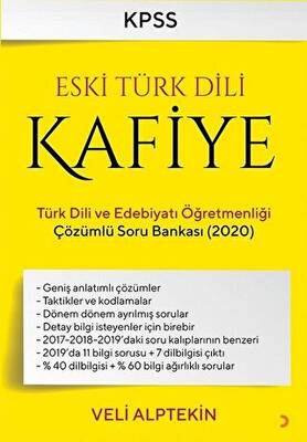Eski Türk Dili Kafiye Türk Dili ve Edebiyat Öğretmenliği Çözümlü Soru Bankası 2020