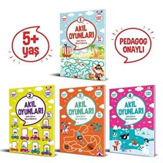 Akıl Oyunları Serisi 5 Yaş 4 Kitap Takım