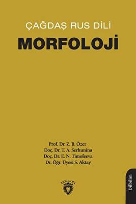 Çağdaş Rus Dili Morfoloji