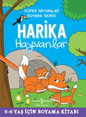 Harika Hayvanlar Süper Hayvanlar Boyama Serisi