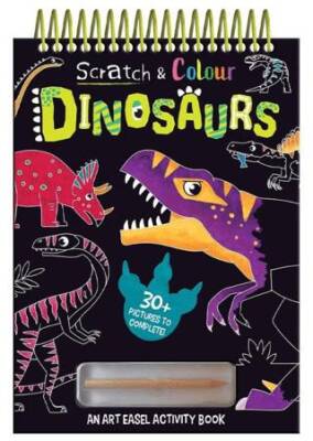 Scratch and Colour Dinosaurs