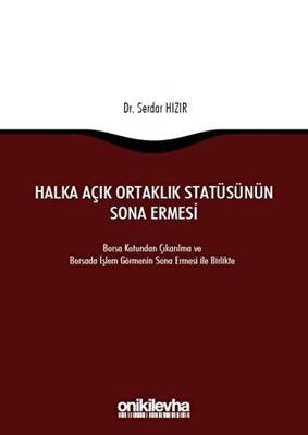 Halka Açık Ortaklık Statüsünün Sona Ermesi