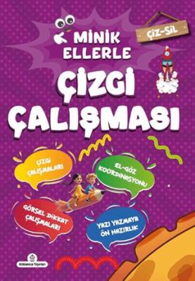 Çiz Sil Minik Ellerle Çizgi Çalışması Kalem Hediyeli