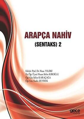 Arapça Nahiv Sentaks 2