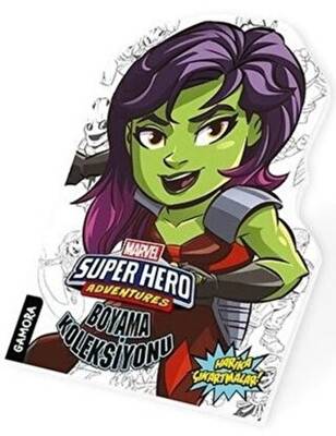 Gamora Marvel Süper Kahramanlar Boyama Koleksiyonu