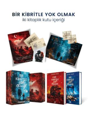 Bir Kibritle Yok Olmak İki Kitaplık Hediyeli Özel Kutu