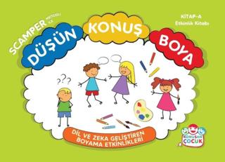 Scamper Metodu ile Düşün Konuş Boya 3 lü Set