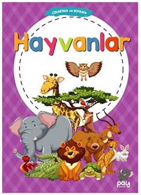 Aktiviteli Boyama Hayvanlar