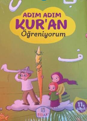 Adım Adım Kur an Öğreniyorum Seti 3 Kitap 1 Dvd