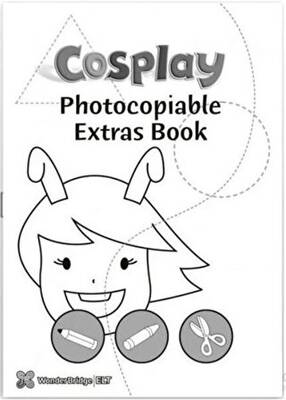Cosplay Starter Trace and Colour Book Okul Öncesi İngilizce