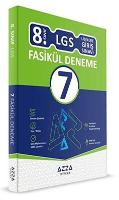 8 Sınıf LGS Sayısal 32 Hafta Mini Deneme