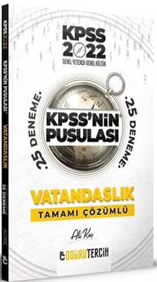 2026 KPSS Vatandaşlık Vatandaşlığın Pusulası 25 Deneme Çözümlü