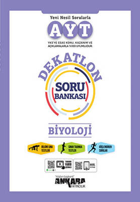 AYT Biyoloji Dekatlon Soru Bankası
