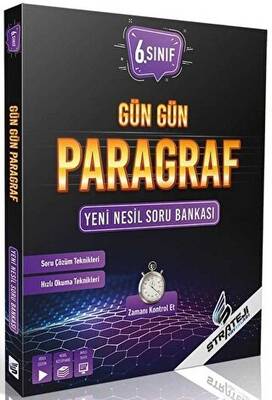 6 Sınıf Gün Gün Paragraf Soru Bankası Strateji Yayınları