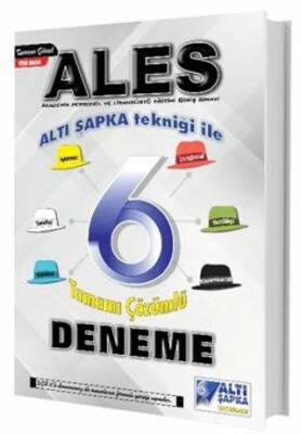 Altı Şapka Yayınları DGS 6 Deneme Altı Şapka Tekniği İle