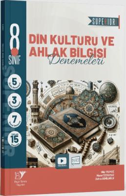 Beyin Takımı Yayınları 8 Sınıf LGS Din Kültürü ve Ahlak Bilgisi Superıor 15 li Deneme