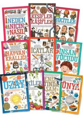 İlk Bilgilerim Kütüphanesi 10 Kitap Takım