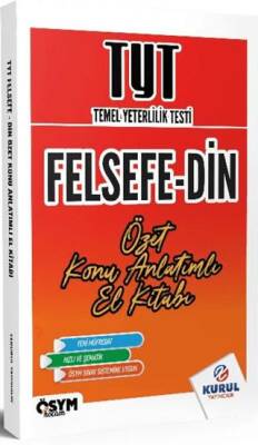 TYT Felsefe Din Özet Konu Anlatımlı El Kitabı
