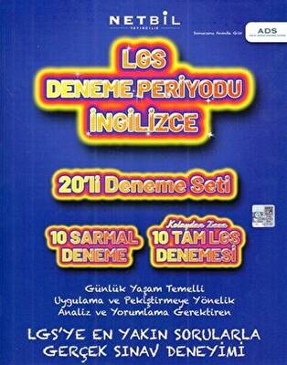 8 Sınıf LGS Deneme Periyodu İngilizce 20 li Deneme