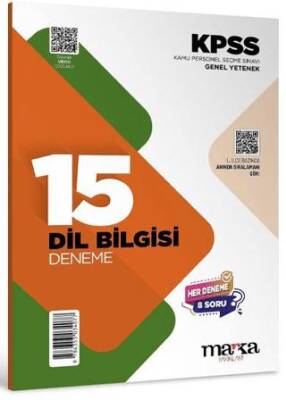 2026 TYT KPSS MSÜ Taktiklerle Dil Bilgisi 8x25 Deneme Çözümlü