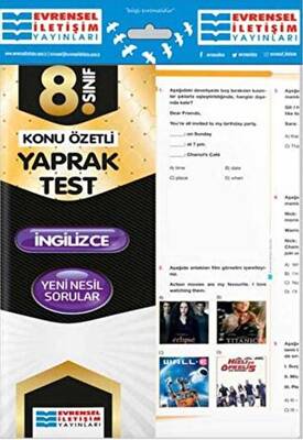 7 Sınıf Sosyal Bilgiler Konu Özetli Yaprak Test