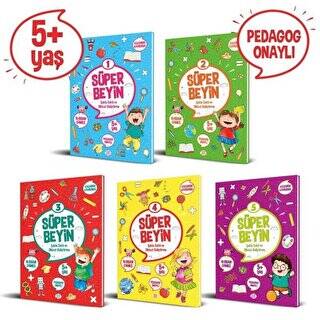 Süper Beyin Serisi 5 Yaş 5 Kitap Takım