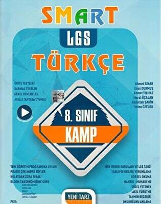 Yeni Tarz Yayınları 8 Sınıf LGS Türkçe Smart Kamp