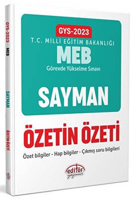 Milli Eğitim Bakanlığı Memur Tamamı Çözümlü GYS Soru Bankası