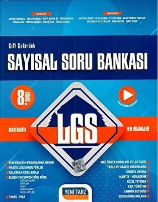 Yeni Tarz Yayınları 8 Sınıf LGS Sayısal Soru Bankası