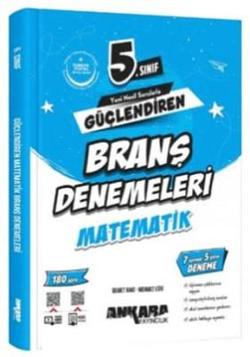 Ankara Yayıncılık 5 Sınıf Matematik Güçlendiren Branş Denemeleri