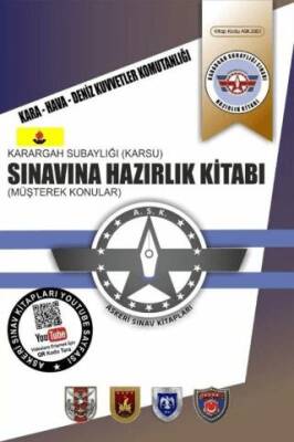 Askeri Sınav Kitapları Karargah Subaylığı Sınavına Hazırlık Kitabı