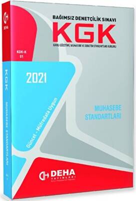 Bağımsız Denetçilik KGK Muhasebe Standartları Konu Anlatımlı Deha Yayınları