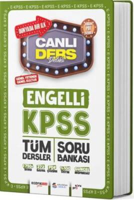 2025 EKPSS Genel Kültür Genel Yetenek Engelli Tüm Dersler Soru Bankası Akademi Denizi