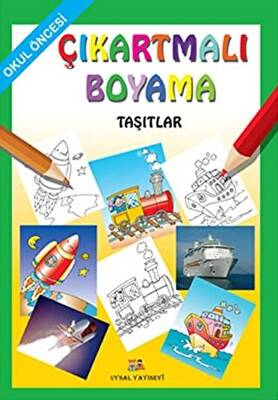 Çıkartmalı Boyama Taşıtlar
