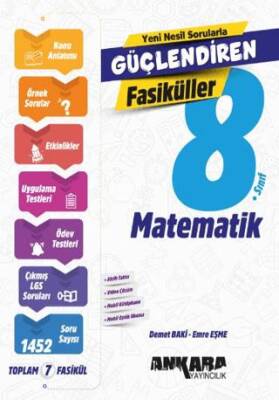 8 Sınıf Matematik Güçlendiren Fasiküller