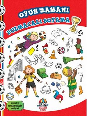 Oyun Zamanı Bulmacalı Boyama