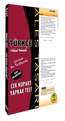 ALES Türkçe Yaprak Test