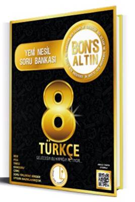 Levent İçöz 8 Sınıf Türkçe Bons Altın Soru Bankası