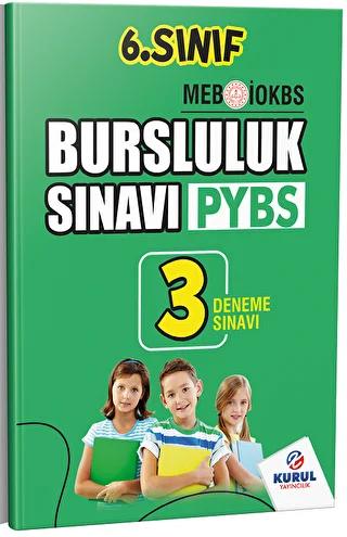 Kurul Yayıncılık 6 Sınıf PYBS Bursluluk Sınavı 3 Deneme