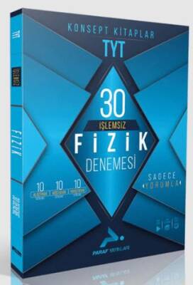 Paraf TYT İşlemsiz Fizik 30 Deneme