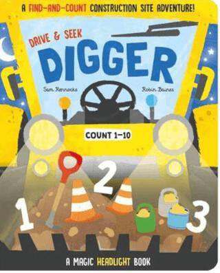 Drive and Seek Digger A Magic Headlight Book