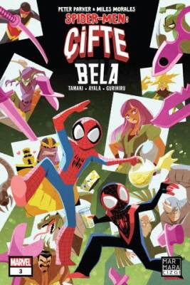 Peter Parker ve Miles Morales Spider Men Çifte Bela 3