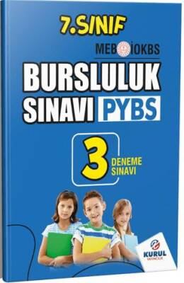 Kurul Yayıncılık 7 Sınıf PYBS Bursluluk Sınavı 3 Deneme