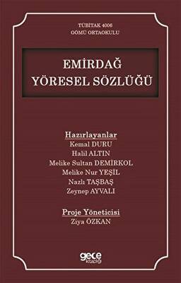 Emirdağ Yöresel Sözlüğü