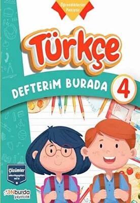 3 Sınıf Türkçe Defterim Burada ONburda Yayınları