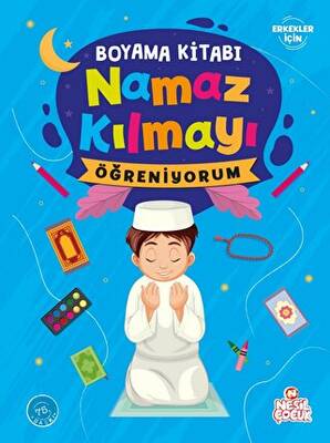Namaz Kılmayı Öğreniyorum Erkek Boyama